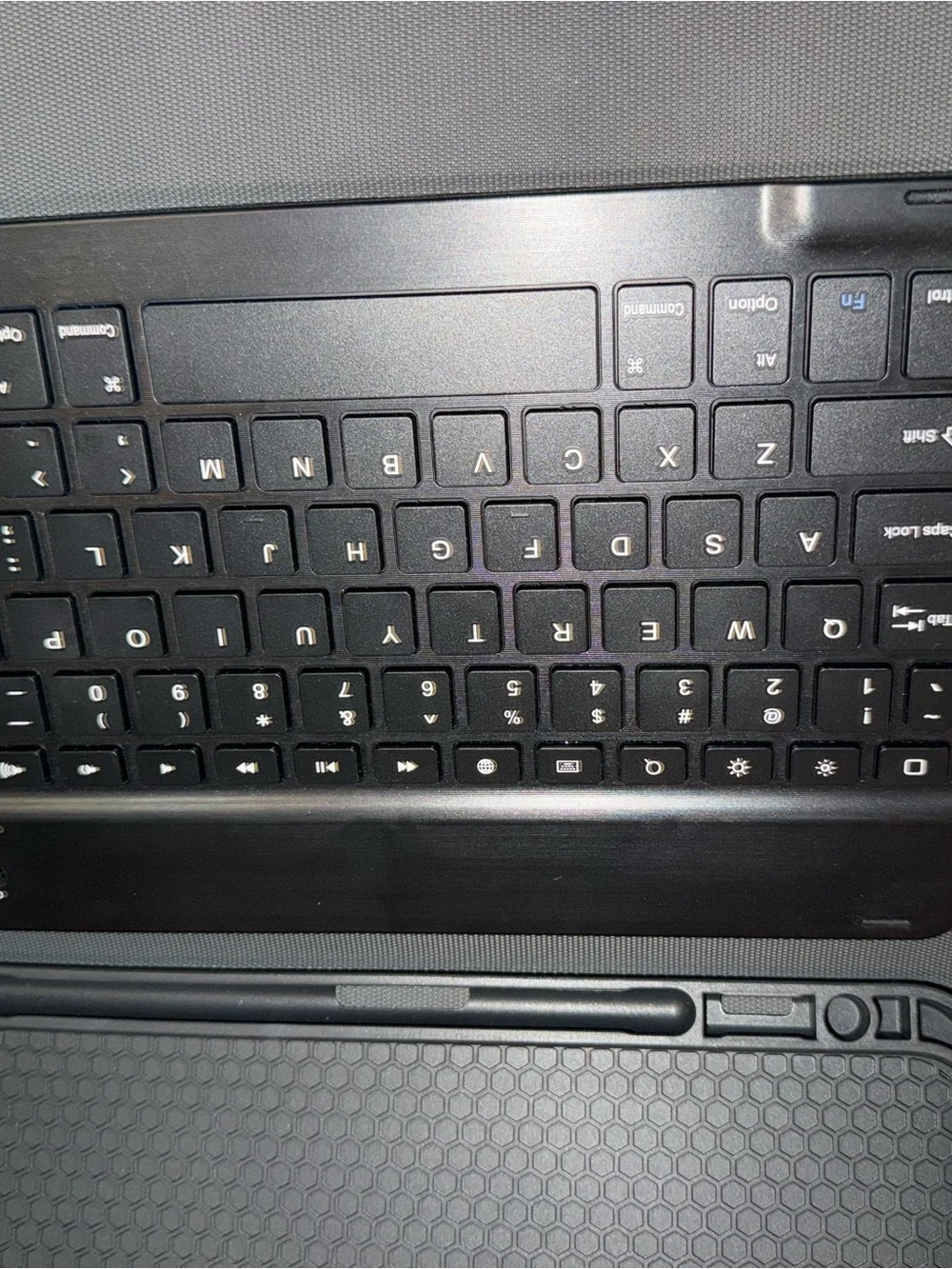 Portable Black Bluetooth Keyboard Case for IPad Air 2